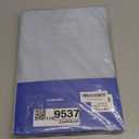 MIULEE Light Blue Privacy Sheer Curtains that Let Light in 90 Inches Long Non-See-Through Semi Sheer Curtain Light Filtering Window Curtains Drapes for Living Room Bedroom 2 Panels Set 42 X 90