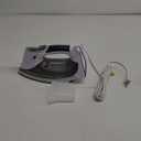 BEAUTURAL 1800-Watt Steam Iron with Digital LCD Screen, Double-Layer and Ceramic Coated Soleplate, 3-Way Auto-Off, 9 Preset Temperature and Steam Settings for Variable Fabric Gray