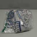 NEWLAKE Quilted Throw Blanket for Bed Couch Sofa, Blue Classic Bohemian, 60X78 Inch