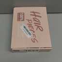 SEGO Hair Toppers for Women With Bangs Real Human Hair, 130% Density 10 * 12CM Silk Base Clip in Top Wiglet Hairpieces for Thinning Hair-6 Inch 12P613 Golden Brown&Bleach Blonde