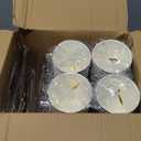 NYHI Pack of 100 10 oz Black Paper Cups with Black Lids Straws Coffee Cups Disposable BPA Free Insulated Ripple Kraft Paper Cups To go Cups for Hot or Cold Drinks Office Home Canteen Party Travel