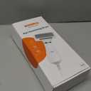 2-in-1 Dog Dryer with Slicker Brush for Small Dogs and Cats, Pet Hair Dryer, Dog Blow Dryer for Grooming with 300 Watts, 75-85 dB, Adjustable Temperature, Overheat Protection