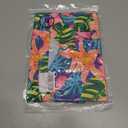 Cropped Hawaiian Shirts for Women Hawaii Tropical Button Down Tops Floral Tropic Print Summer Beach Outfits Deep Pink, M