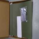 SUNEE Hanging File Folders Legal Size,25 Pack Reinforced Hang Folders, Adjustable 1/5-Cut Tabs, Designed for Bulky Files, Filing Cabinet, Standard Green
