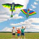 Kite Easter Gifts, Colorful Kites for Kids Ages 4-8 8-12 with 328ft String Easy to Fly- Outdoor Flying Toys Kites for Adults & Beginner Beach Lawn Family Activities & Games Birthday Gift
