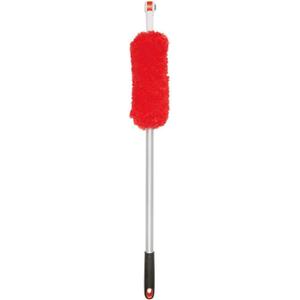 OXO Good Grips 3-in-1 Extendable Microfiber Long Reach Duster with Interchangeable Heads, 8 ft, 137.16 x 33.782 x 26.289 cm