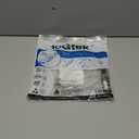 10Gtek 100G QSFP28 DAC Cable - 100GBASE-CR4 QSFP28 to QSFP28 Passive Direct Attach Copper Twinax Cable for Cisco QSFP-100G-CU0.5M, Ubiquiti, Arista, Super micro and More, 0.5-Meter(1.6ft)