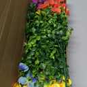 Pansies Artificial Flowers for Outdoors 12 Bundles Fake Silk Pansy Faux Plastic Plants UV Resistant for Home Outside Garden Planter Front Door Porch Yard Patio Decor (Mixed Color)