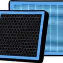 Cabin Air Filter With Activated Carbon For Lexus RX350 ES350 GX460 CT200h GS350 RX450h NX300 GS460 HS250h IS350 LS460 LX570 NX200t 2010 2011 2012 2013 2014 2015 2016 2017 2018 2019 2020, 87139-52020 | 9x8inch