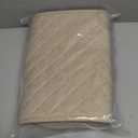 IVICY Faux Linen Front Car Seat Cover – Durable, Non-Slip Seat Protector for Cars – 1 Unit, Light Beige