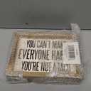 Primitives by Kathy Rustic Farmhouse Decor - Inspirational Wall Art, Wooden Table/Shelf Decor, Boho Kitchen Accessories 5x7