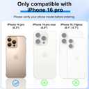 Metal Frameless Phone Case Compatible with iPhone 16 Pro Phone Models Minimalist Bumper Shell (Metal-Coppery Gold)