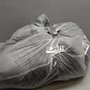 INVENHO Large Dog Bed for Large Medium Small Dogs, Rectangle Washable Orthopedic Dog Bed, Soft Calming Sleeping Puppy Bed Durable Pet Cuddler with Anti-Slip Bottom L(30"x24"x9") (Grey)