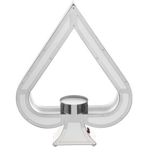 DouSeiAi LED Lighted Liquor Bottle Display Shelf,Ace of Spades Champagne Bottle Presenter, Champagne Bottles Display Stands for Bar/Hotel/Nightclub/Private Bottle Presenter Party