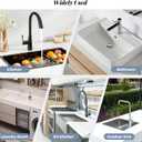 23.6'' Long Size Diatomite Faucet Mat Fast Drying Stone Sink Tray Splash Proof Bathroom Counter Faucet Super Water Absorption