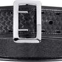 Bianchi 7960 Sam Browne Duty Belt - 2.25'', 28 - Plain - Chrome Snap (1016966)