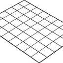 PATIKIL 16"x12" Wire Grid Panel, 1 Pack Wall Grid Decorative Panels Board Photo Pictures Display Decor Hanging Organizer for Home Office, Black