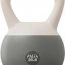 PAETA Soft Kettlebell for Home Fitness  Anti-Slip Grip & Wide Handle Design,Soft Kettlebell Set, Gentle Floor-Friendly Impact  10lbs, 15lbs, 21lbs, for Home Functional Training (20lbs White)