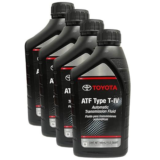 Pack of 5 
For TOYOTA/For LEXUS OEM TYPE-4 TRANSMISSION FLUID 4 QUARTS 00279-000T4-01