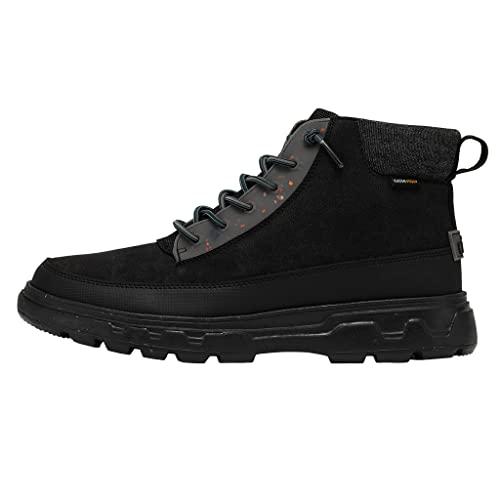 Hey Dude Men`s Duke Eco Shield Black Black, 9 D