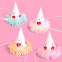 xo, Fetti Mini Party Hats  10 Party Hats | Dog Cat Birthday, Pet Party, Birthday Cake, Cute Stuffed Animals, Colorful, Fun, Celebration