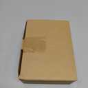 6 Pack Battery Operated Window Candles with Sensor Dusk to Dawn, Ivory Flameless Taper Candlesticks with Removable Black Base & Suction Cups, LED Candlestick for Christmas Decor Home, 12 AA Batteries