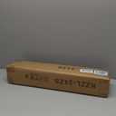 LUCKUP Cordless Bamboo Roman Blinds Shades for Indoor Windows-Blackout Room Darkening Roman Blinds with 6" Valance Cover Enhanced Privacy, 24" W x 64" H