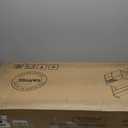 Bakers Rack with Power Outlet, 5-Tier Microwave Stand with Wire Basket, Coffee Bar Station, Kitchen Open Storage Shelves for Spices, Dishes, Black