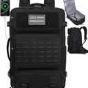 Mens Travel Backpack 40L, TSA Approved Carry On X-Large Backpack with USB Charging Port Durable Water-resistant Convertible Duffle Luggage Bag Large Weekender Bag Daypack Fits 17.3 Inch Laptop