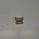 Compatible with AirPods Pro 3rd Generation 2025 Case Cover with Gold Keychain - Cute Protective Hard AirPod Pro 3 Cases for Women - Colorful Checkered