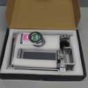 AboveTEK 2-in-1 iPad Stand for Desk, Aluminum iPad Holder Arm with Clamp & Magnetic Ring Head, 360 Adjustable Tablet Stand Holder, Bed Clamp Mount for 4.7"-13" iPads Air/Pro/Mini, Galaxy Tab & Phones