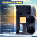 Center Console Cup Holder Compatible with 1999-2001 Dodge Ram 1500 2500 3500 Replace for: SS281AZAA