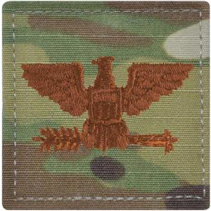 Air Force Colonel Rank OCP with Hook and Loop