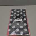 3 Pieces Plastic Polka Dot Tablecloth Mouse Table Cloth Rectangular Pink and White Polka Dot Tablecloth 54 x 108 Inches Black and White Table Cover for Mouse Themed Party Birthday Decorations