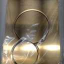 Flush Actuator Plate Compatible with Geberit 115.770.46.6 Wall Mount Toilet Dual Flush Actuator Plate Sigma01, Brushed Gold