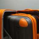 Rockland Melbourne Hardside 3 Piece Expandable Spinner Wheel Luggage Set, (20"/24"/28"), Charcoal