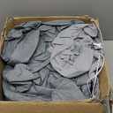 Budge Lite Car Cover, Indoor Protection, Breathable Dustproof Cover, Fits Mid-Size Sedans up to 200 Inches, Gray, Size 3