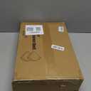 Corner Floating Shelves, Rustic Brown Wood, Set of 2, Wall Mount Storage with Guardrail for Bathroom Kitchen Living Room