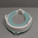 Jool Baby Potty Training Seat for Boys and Girls With Handles, Fits Round & Oval Toilets, Non-Slip with Splash Guard, Includes Free Storage Hook (Aqua)
