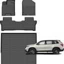 for Honda Passport Floor Mats 2025 2019-2024,Car Mats for Honda Passport All Weather Floor Mat Cargo Liner Accessories