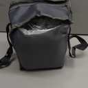 Vabaso Electric Lunch Box for Adults, 80W Heated Lunch Box with Dual 1.5L Stainless Steel Containers, Portable Food Warmer for Men Work Car Truck, 12V/24V/110V/220V - Eternal Gray