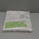 Punkray Beige Khaki Shower Curtain for Bathroom with Hooks, Extra Long Shower Curtain Set Stripe Bath Curtains Decorative White Shower Curtains Weighted Hem Water Repellent Washable, 72 x 72