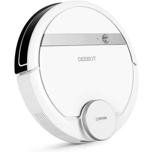 ECOVACS DEEBOT 900 Smart Robotic Vacuum for Carpet, Bare Floors, Pet Hair, with Mapping Technology, Higher Suction Power, WiFi Connected and Compatible with Alexa