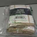 All-Clad Solid & Coordinate Kitchen Towels: Highly Absorbent, Super Soft Long Lasting 100% Cotton, 17" x 30" Tea Towels for Cleaning & Drying Dishes, Pans, Glassware, Countertops, 3-Pack, Cappuccino