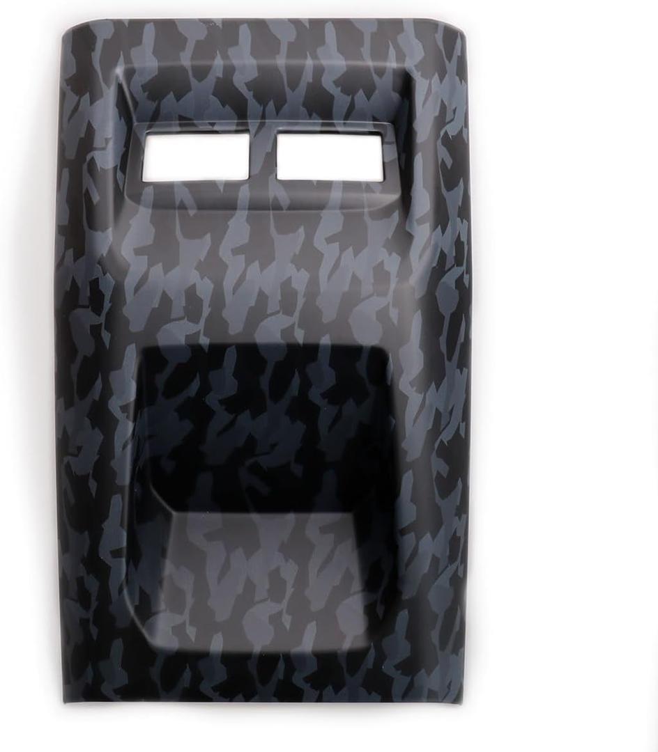 YINGTUU for Chevrolet Colorado 2023 2024 2025 Accessiores Stickers Armrest AC Vent Rear Seat Air Outlet Panel Cover Trim Decals Camouflage