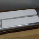 Hally Stainless Steel Shelf 2 Pack Wall Mounted Metal Shelves 10"x 48" NSF