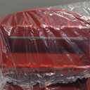 LemonRoad Christmas Hot Chocolate Bar Organizer for Countertop Hot Cocoa Bar Supplies Station 3 Tier Red Wood Storage Box Decorative Chocolate & Cocoa Bars Organizer Gifts for Xmas Holiday Party Decor