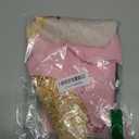 Happy 7th Birthday Backdrop Banner - 7 Birthday Party Decorations Supplies for Girls - Pink 3.9 x 5.9ft