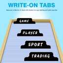 400ct Card Savers - Includes 200ct Semi Rigid Card Holders & 200ct Soft Card Sleeves, Semi Rigid Baseball Cards Sleeves Protectors, Fits Graded Trading Cards, Semi Rigid Card Sleeve with 1/2" Lip