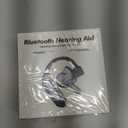 Hearing Aids, Bluetooth Hearing Aids for Seniors with Noise Cancelling and Volume Control, Fashionable and Trendy Rechargeable Hearing Aids for Hearing Loss (Single)